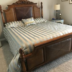 Cali King bed & Sleep Number Mattress 