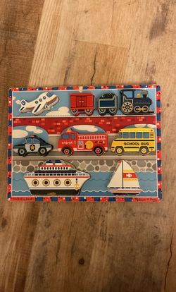 Wooden Peg Puzzle