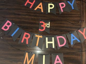 Coco themed birthday banner