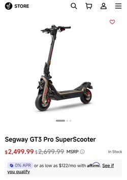 Segway GT3 PRO SUPERSCOOTER