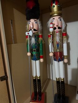Pair of Nutcrackers $50