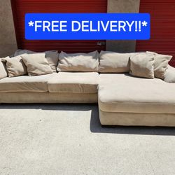Large L Shaped Sofa with Xtra Large Chaise