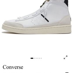 Men's White Ibn Jasper X Pro Leather Mid