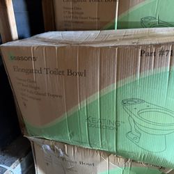 Brand new Elangated Toilet Bowl 