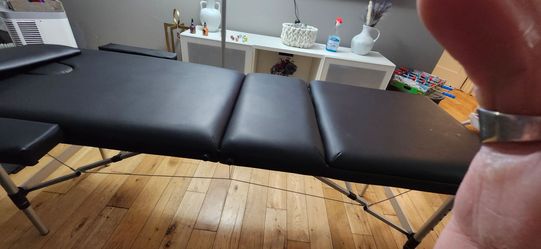 Massaging folding table & Massager