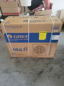 Gree 30,000 BTU Multi zone heating/cooling pump/condenser