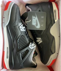 Jordan 4 Retro Bred Reimagined  Size 6Y / 7Y