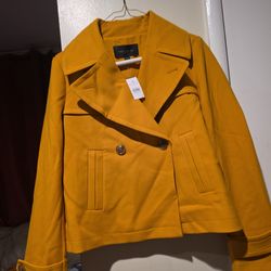 Ann Taylor gold and line jacket