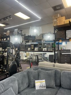 90-in Hanging Crystal Arc Floor Lamp Chrome