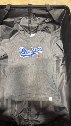 LA Dodgers Gray Graphic T-Shirt