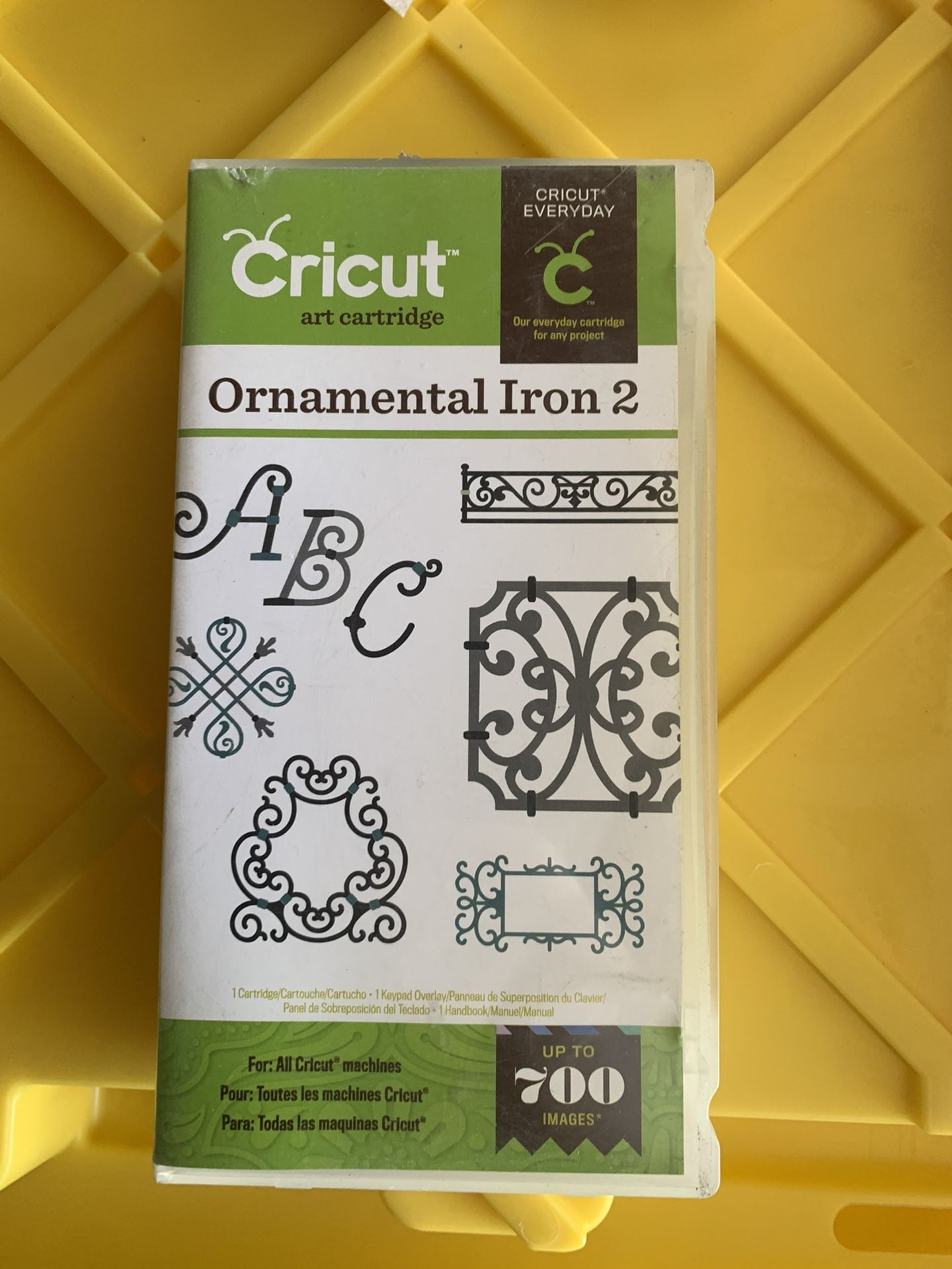 Cricut Ornamental Iron 2 cartridge