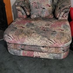 Sofa And Oversized Chair