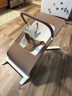 Baby Bouncer Rocker with Toy Bar