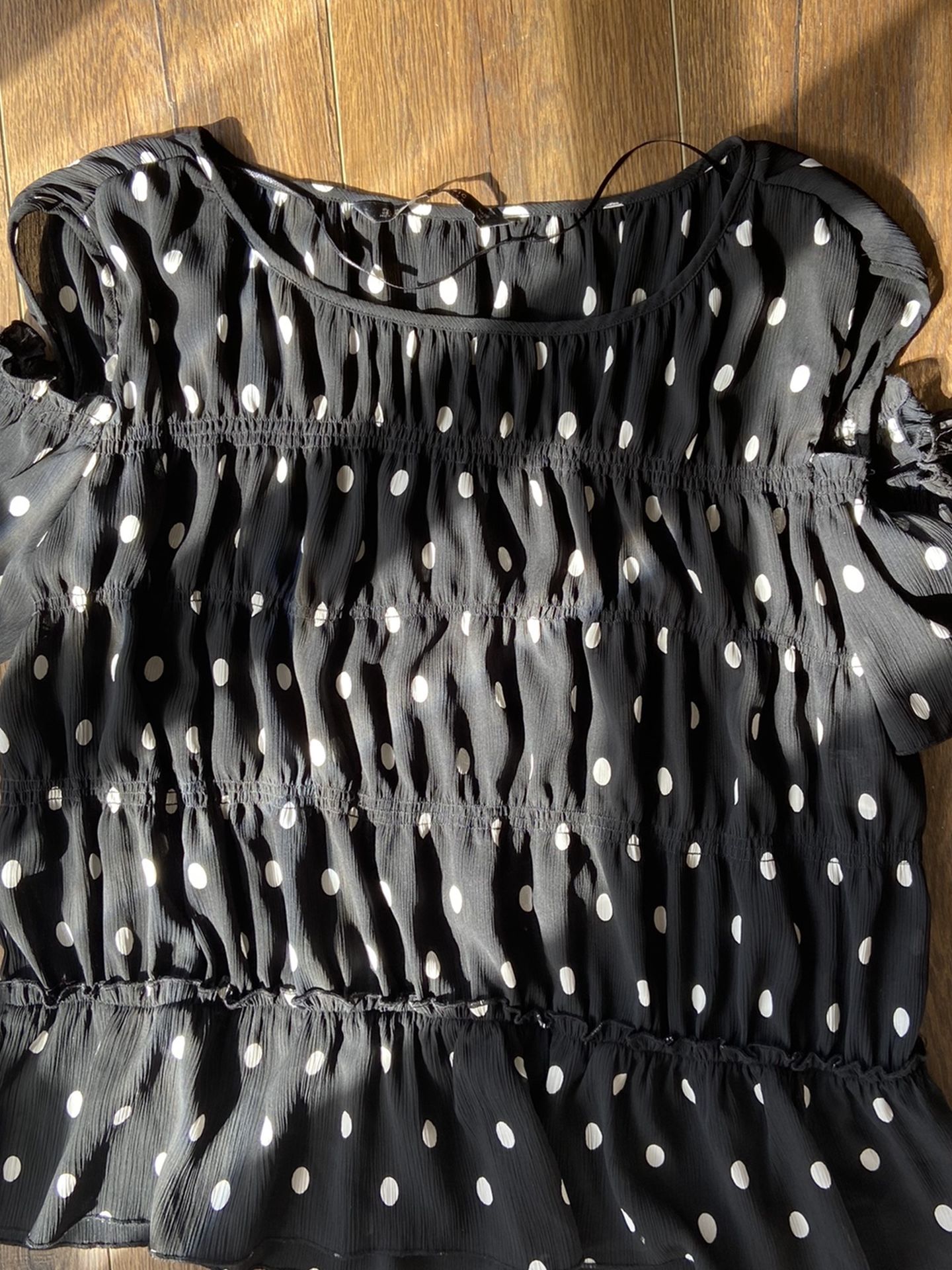 Zara Off The Shoulder Top