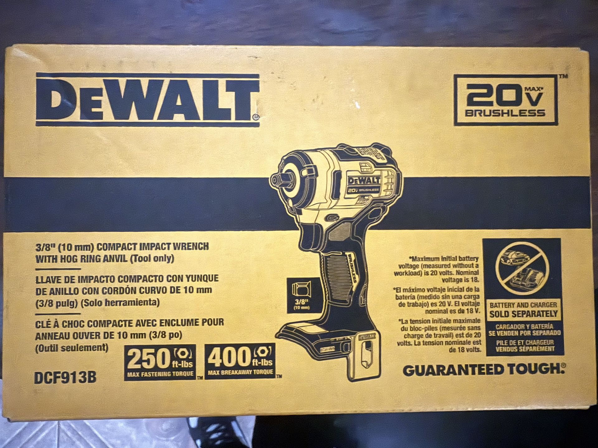 Dewalt 3/8 Impact Wrench