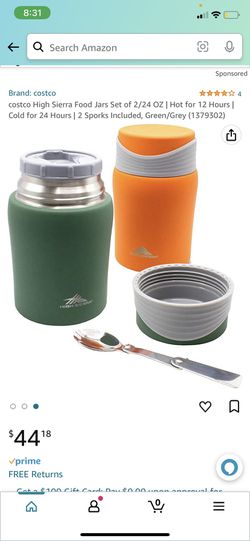 High Sierra, Kitchen, New High Sierra Insulated Stainless Steel Food Jars