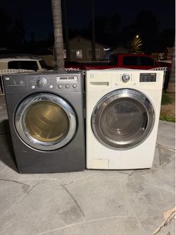 XL washer and gas dryer