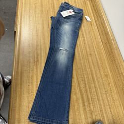 Girls Boot Cut Jeans