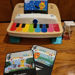 Baby Einstein and Hape Magic Touch Piano Wooden Musical Toddler Toy

