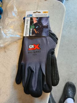 GRX gloves size XL 12 pairs for $15 dollars