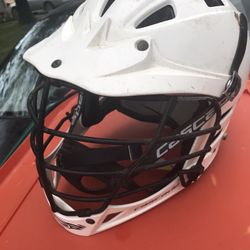 Nice lacrosse helmet size medium only $25 firm