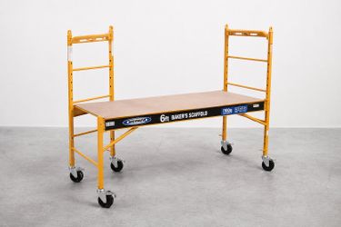 NEW Werner 6-Ft Baker Scaffold with Climb-Through Platform – 1,100 lb Capacity