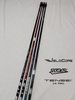 Premium Aftermarket Driver Shafts $300+ Retail Velocore TOUR AD Tensei 1K PRO