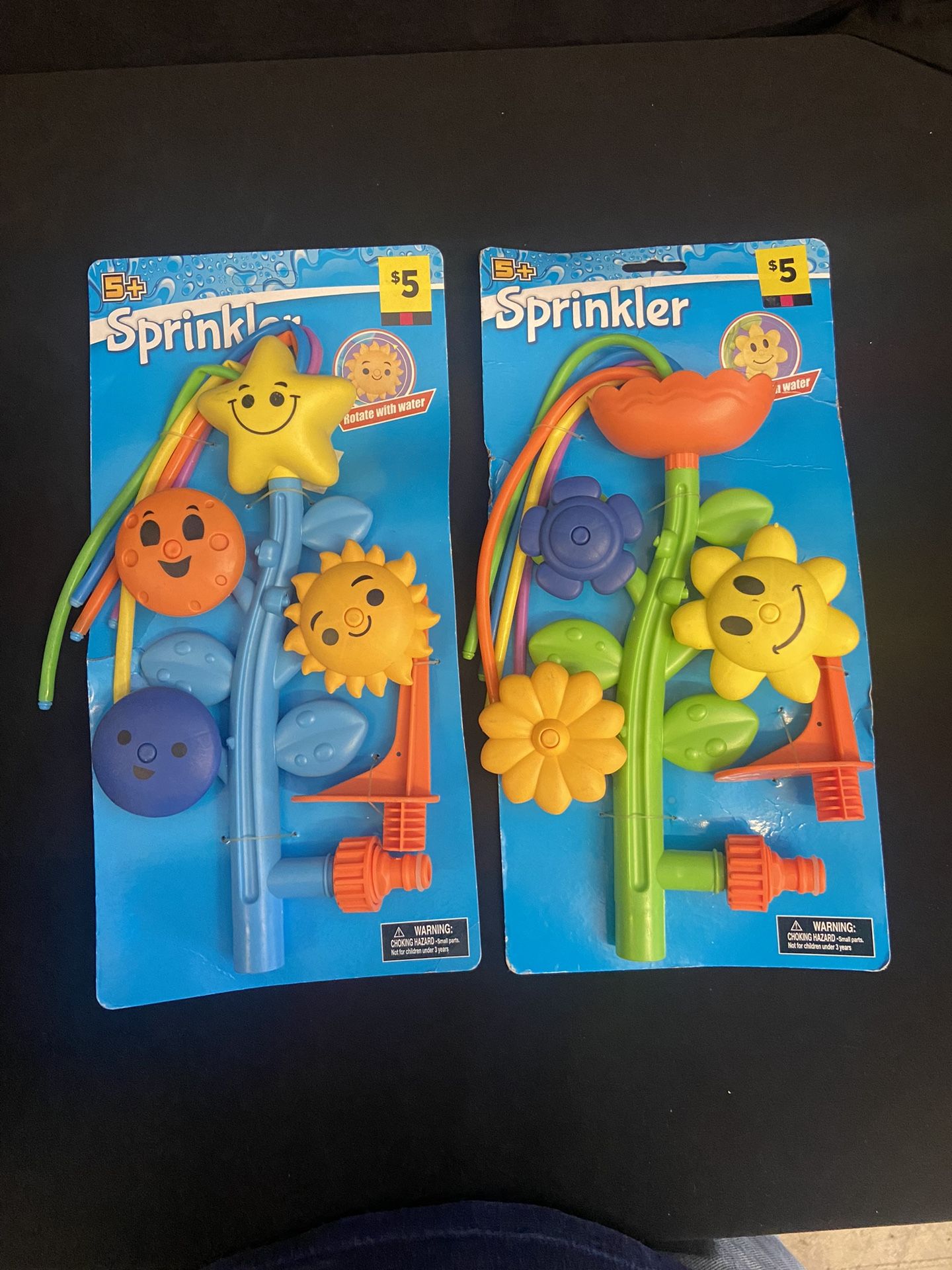 Colorful Plastic Sprinkler For Kids!