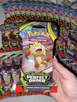 Pokemon Perfect Order Booster Packs