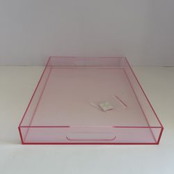Acrylic tray