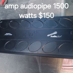 Amp Audiopipe 1500 Watts De Bass