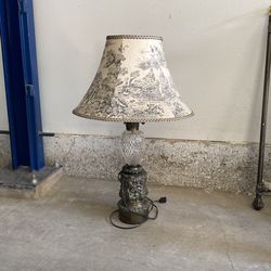 LAMP WITH SHADE
