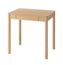 IKEA Tonstad oak veneer desk