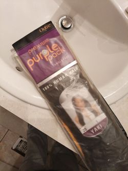 100% human hair dark brown