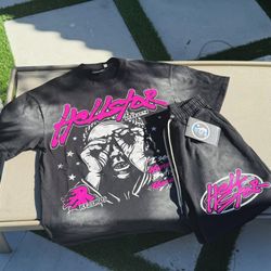 Hellstar Matching Set (Black/Pink) 🔥 Rare Size 
