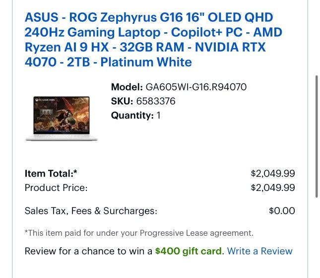 Asus Gaming Laptop