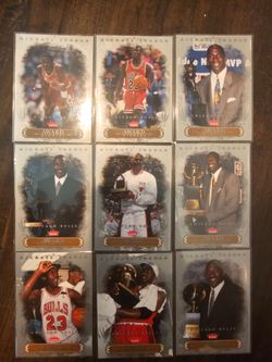 2007-08 Fleer Michael Jordan Award Winners Near Complete Set 18/20 Cards