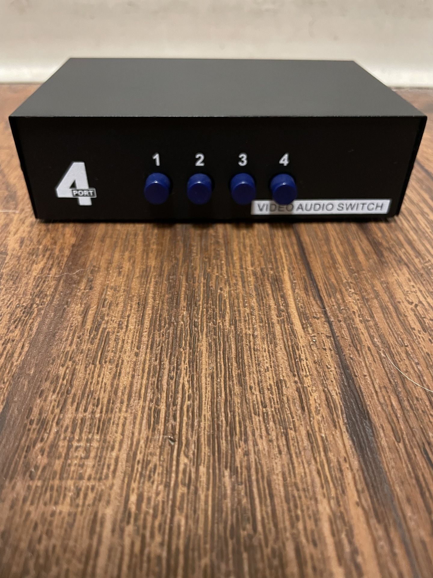 Video Game Composite Switch Box 4 Port