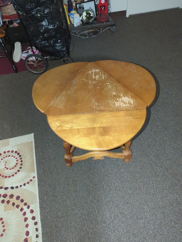 Three Side Way Folding Table