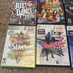 Xbox 360 Games (some Kinect games)