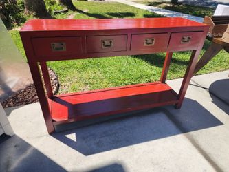 Console table 4 drawers