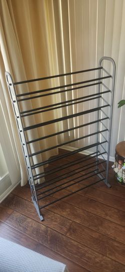 Tall Metal Shoe Rack