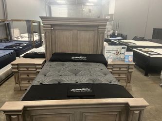 Modern Bedroom Suites Bed, Dresser, Nightstands - Only $50 down