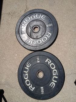 10lb Rogue bumper plate set