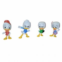 Disney Ducktales Collectible Set Of 4 Figures Toys  Webby, Louie, Dewey & Huey 