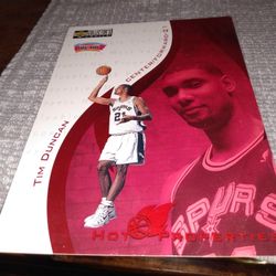 1997 Upper Deck Jumbo Tim Duncan 