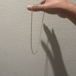 22kt rope chain