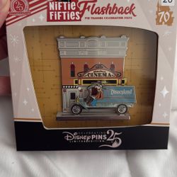 Niftie  Fifties Celebration, Goofy Diorama, Limited Edition Pin