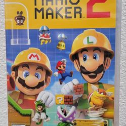 Super Mario Maker 2 - Nintendo Switch Game - New Not-Opened Still Sealed - See Photos & Description 