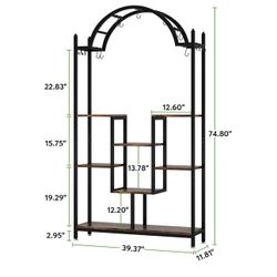 All New 74.8” Arched Plant Stand